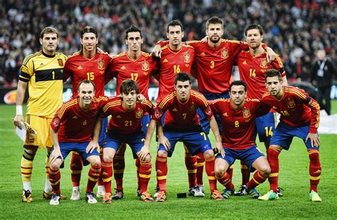 what is spain's national football team