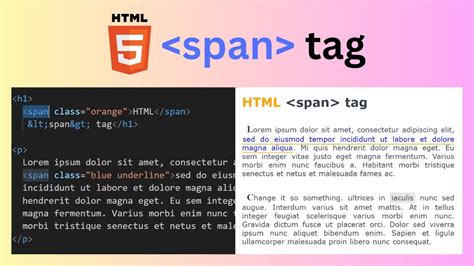 what is span in html css