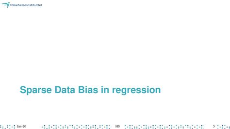what is sparse data bias