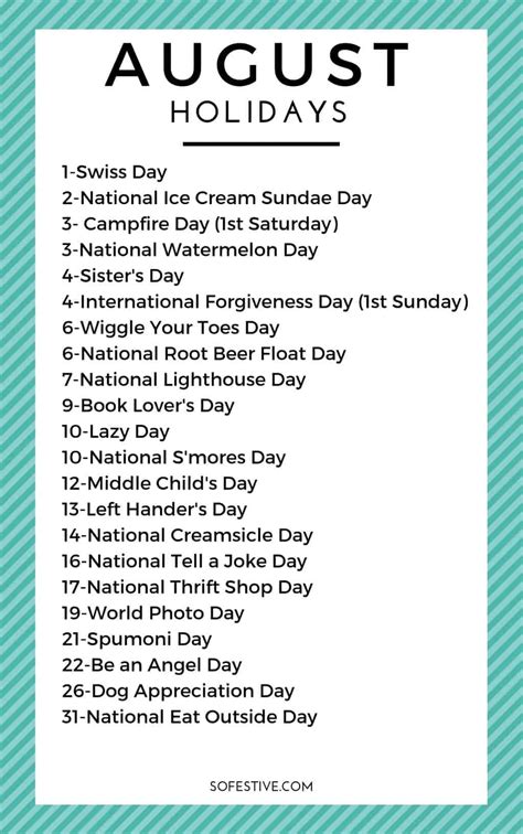 what is special on august 21
