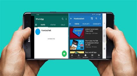 what is split screen in mobile