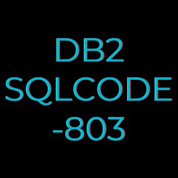 what is sql code 803