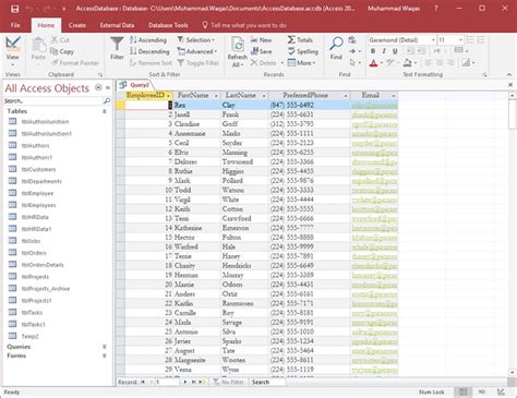 What Is Sql Query In Ms Access