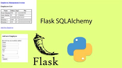 What Is Sqlalchemy Flask