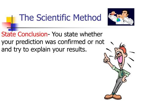 what is stated in the conclusion in the scientific method