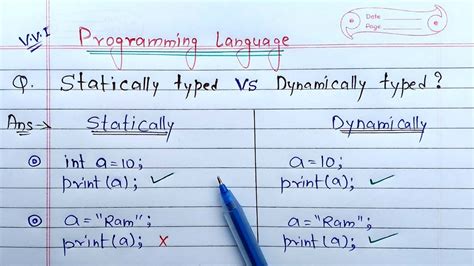 what is static and dynamic programming language