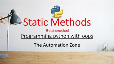 what is static method in python oops