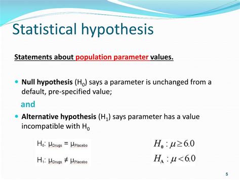 what is statistical hypothesis in research