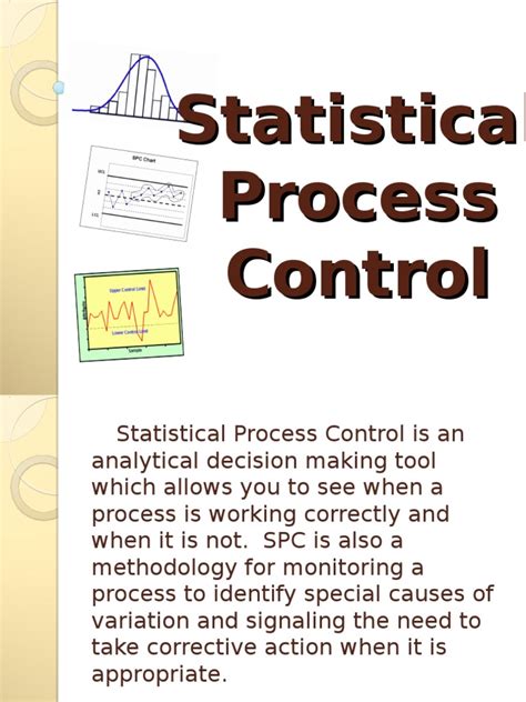 what is statistical process control pdf