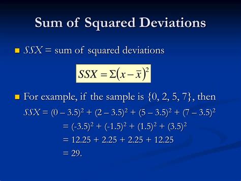 what is std deviation squared
