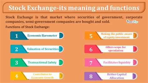 what is stock exchange explain its functions class 12