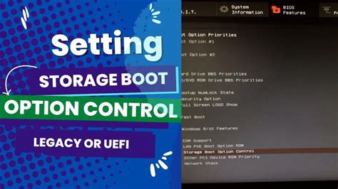 What Is Storage Boot Option Control