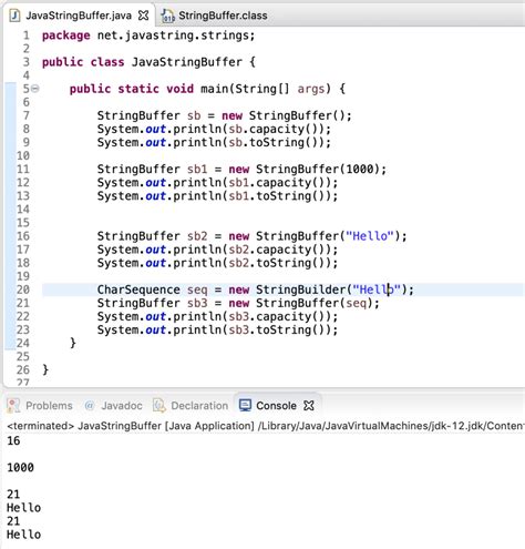 what is string buffer in java