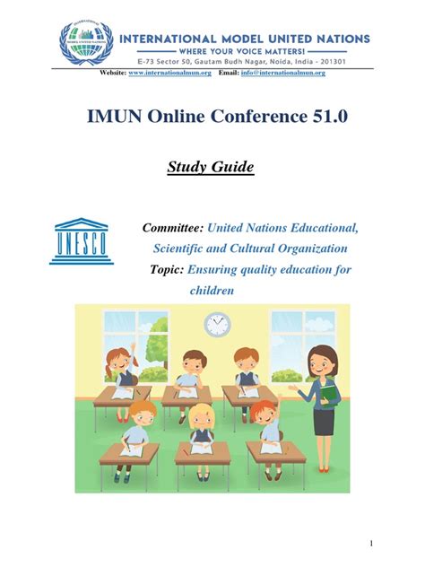 what is study guide in mun