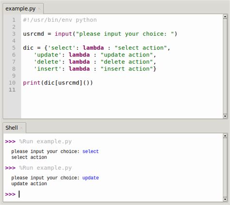 what is switch case in python