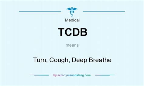 what is tcdb in medical terms