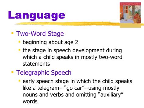 what is telegraphic speech in language development