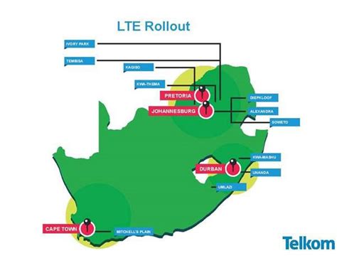 what is telkom lte coverage