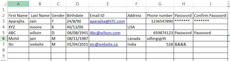 what is test data with example