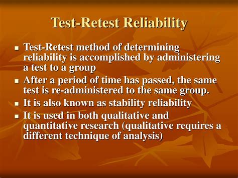 These What Is Test Retest Method Of Reliability Popular Now