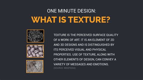 what is texture in science