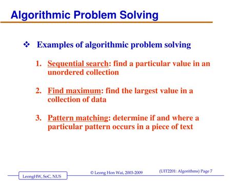 what is the advantage of using algorithms in problem solving