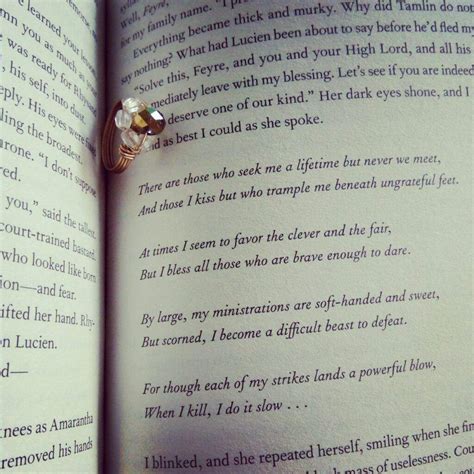what is the answer to amarantha's riddle in acotar