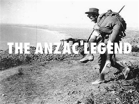 what is the anzac legend ww1