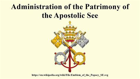 what is the apostolic see