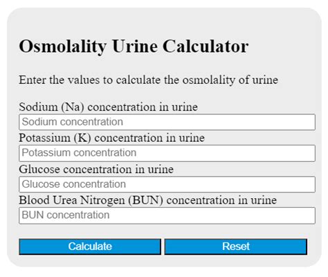 what is the average range of urine osmolality in people with normal kidney function
