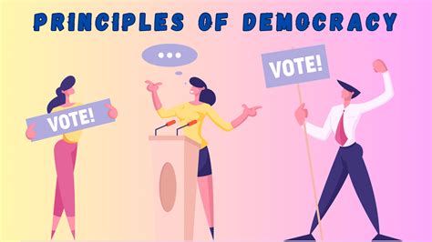 what is the basic principles of democracy class 10 questions