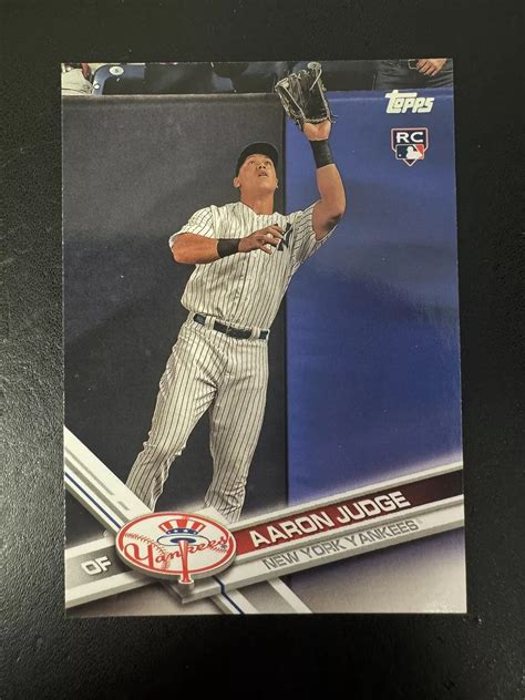 AARON JUDGE 2017 Bowman's Best ROOKIE Card 1 NEW YORK YANKEES Red Hot