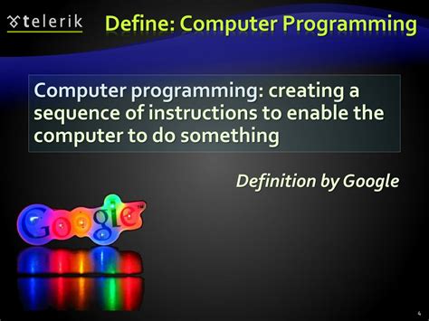 what is the best definition of computer programming (as described by andrew in this course)