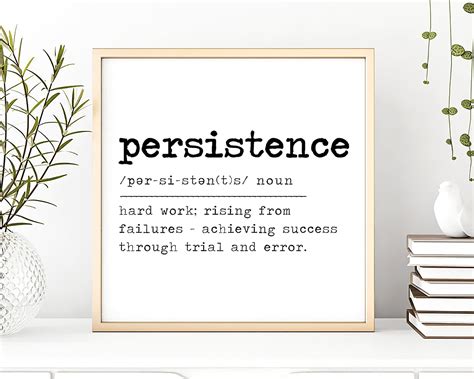 what is the best definition of persistence