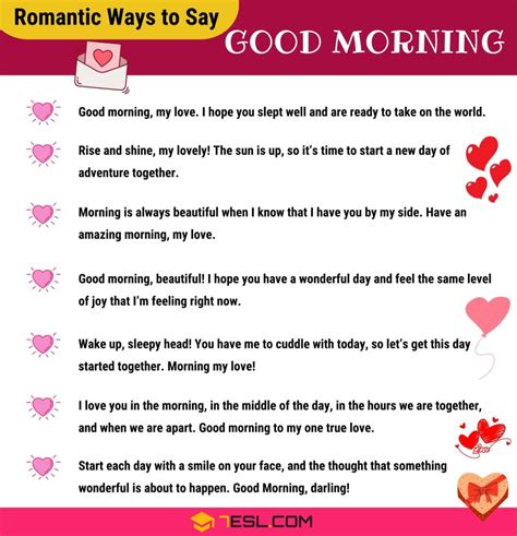 what is the best way to say good morning to your girlfriend