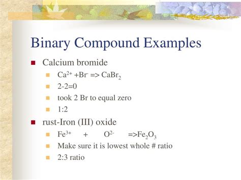 what is the binary ionic compound for cabr2