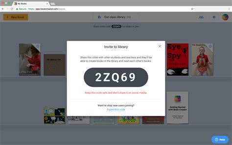 What Is The Book Creator Code