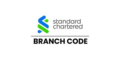 what is the branch code for standard chartered