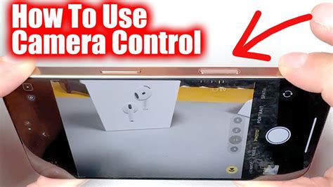 what is the camera control button on iphone