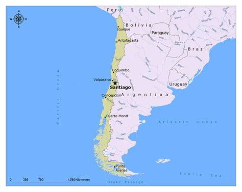 what is the capital of chile in spanish form