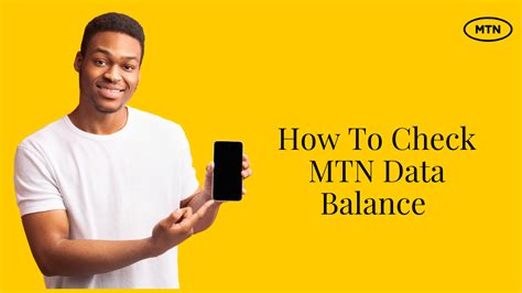 what is the code for checking data balance on mtn network