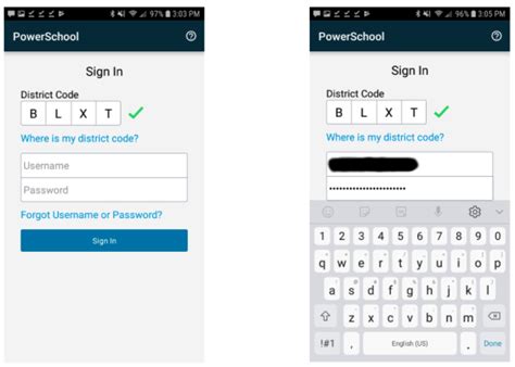 what is the code for powerschool