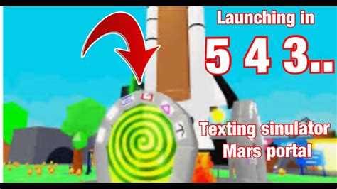 What Is The Code For Roblox Texting Simulator Mars Portal
