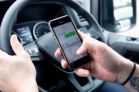 what is the code for using a mobile phone while driving