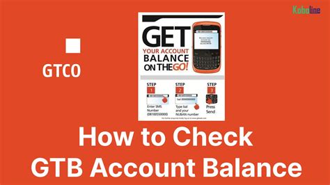 what is the code to check gtb balance