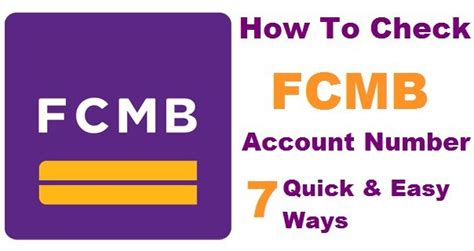 what is the code to check my fcmb account number