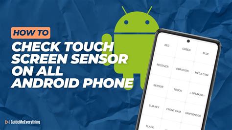 what is the code to check touch screen in android