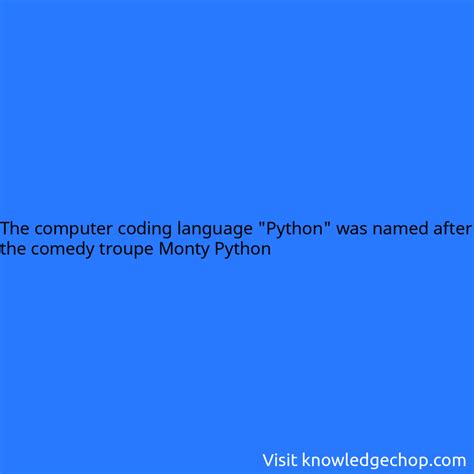 what is the coding language python named after