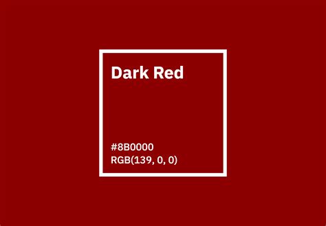 what is the color code for deep red