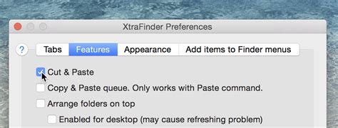 what is the command for cut and paste in mac